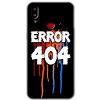 MRCİLETİSİM MRCİLETİSİM Samsung Galaxy A10s Kılıf HD Desen Baskılı Arka Kapak + Temperli Cam - 404 Error