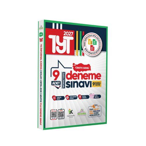 2027 YKS-TYT Ösym Çıkmış Soru 10lu Tıpkı Basım ve Kurumsal 9lu Özgün Paket Deneme Türkiye Geneli