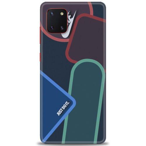 Samsung Galaxy A81 / Note 10 Lite Kılıf HD Baskılı Kılıf - Just Do It + Tam Ekran Koruyucu