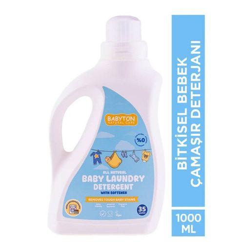 Babyton Babyton Doğal Bebek Çamaşır Sabunu Bitkisel Deterjan 1000 ml