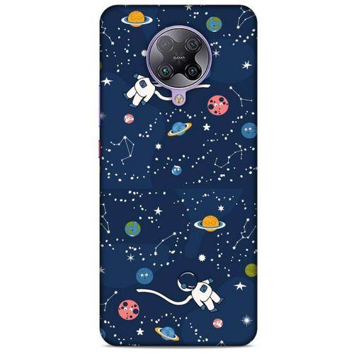 Xiaomi Redmi K30 Pro Uyumlu Kılıf Mavi Delisi (21) Koruyucu Kapak Uzay