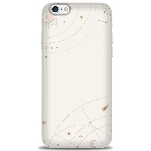 iPhone 6 Kılıf HD Baskılı Kılıf - Yıldız Haritası + Tam Ekran Koruyucu
