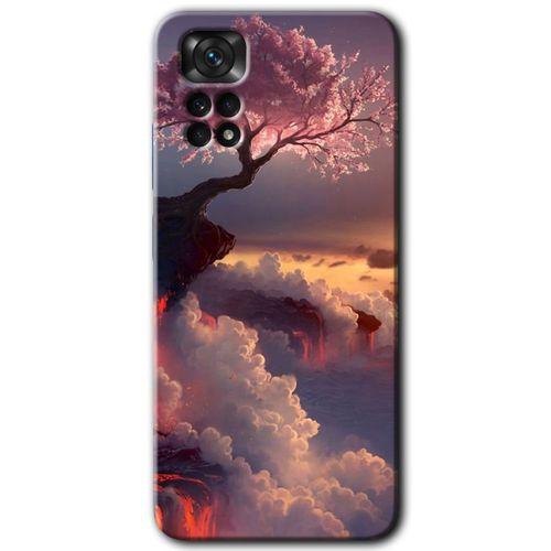 Redmi Note 11 5G Global Kılıf HD Desen Baskılı Arka Kapak - Uçurumdaki Hayat