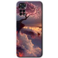 Redmi Note 11 5G Global Kılıf HD Desen Baskılı Arka Kapak - Uçurumdaki Hayat