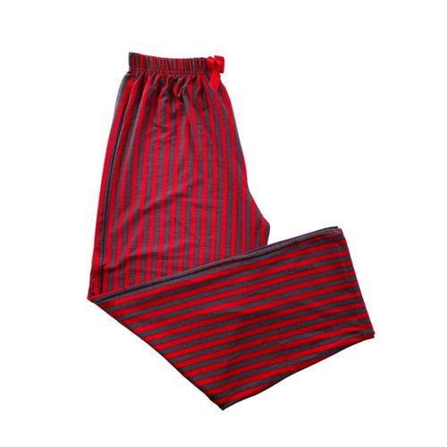Kadın Kalın Çizgili Antrasit Pijama Altı Milan-10500