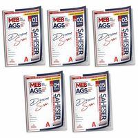 2026 Ocak Müfredatı MEB-AGS ŞAHESER 5 Adet 1-2-3-4-5 nolu KURUMSAL Çözümlü Deneme TG Paketi