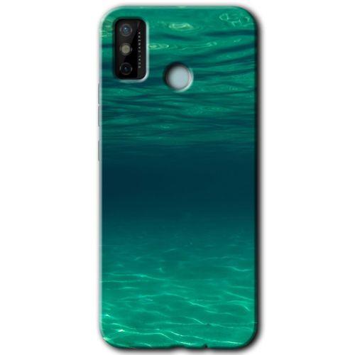 Potkal Hediye Fabrikası Tecno Spark 6 Go Kılıf HD Desen Baskılı Arka Kapak - Kırmızı Gül