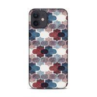 Apple iPhone 12 Uyumlu Kılıf Romans (7) Telefon Kılıfı Bordo Mavi