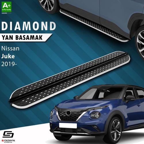 S-Dizayn Nissan Juke 2 Diamond Krom Yan Basamak 173 Cm 2019 Üzeri