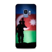 Samsung Galaxy S9 Uyumlu Kılıf Azarbaijan (14) Lansman Kılıf Asker Bayrak