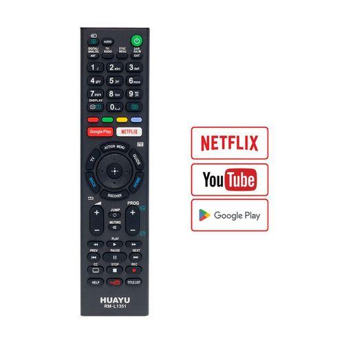 HUAYU RM-L1351 SONY GOOGLE PLAY-NETFLIX-YOUTUBE TUŞLU LCD LED TV UNIVERSAL KUMANDA
