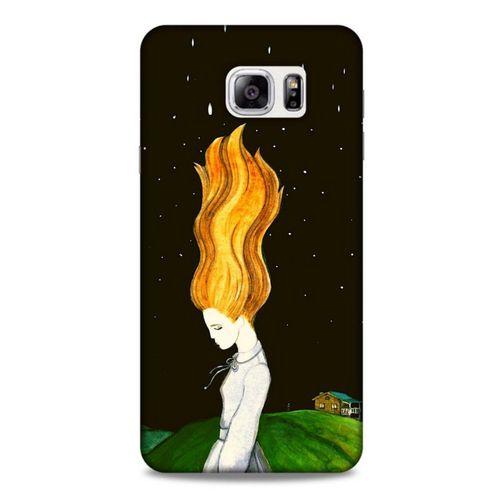 Samsung Galaxy Note 5 Kılıf Depresyon (1) Kılıfı Kahverengi Bordo