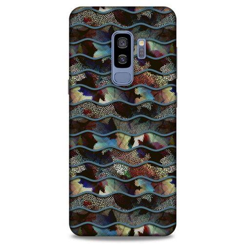 Samsung Galaxy S9 Plus Kılıf Baskılı Özel Seri Taşlı (34) Slim Armor Kılıf