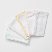 AC24447 Basic 5'Li Bebek Ağız Mendili 25x25 cm Pink