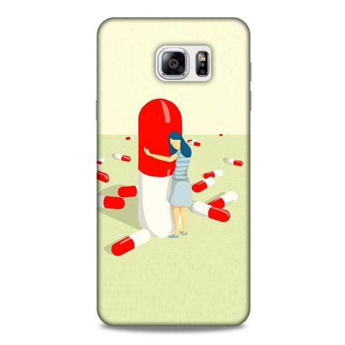 Samsung Galaxy Note 5 Kılıf Depresyon (19) Kılıfları Kahve Turuncu