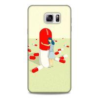 Samsung Galaxy Note 5 Kılıf Depresyon (19) Kılıfları Kahve Turuncu