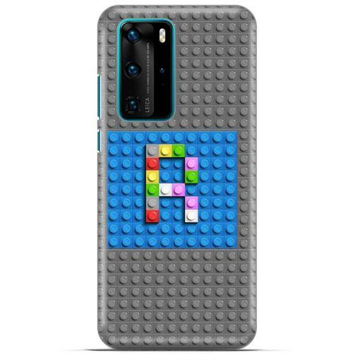 Lopard Huawei P40 Pro Uyumlu Kılıf BloX (29) Arka Koruma Kılıfı R Harfi