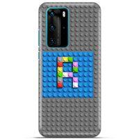 Lopard Huawei P40 Pro Uyumlu Kılıf BloX (29) Arka Koruma Kılıfı R Harfi