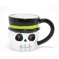 Centilmen İskelet Figürlü 3d Kabartmalı Kupa Bardak Alk4898