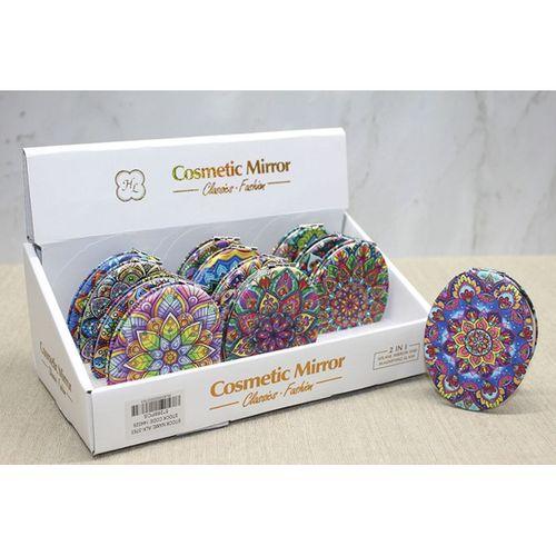 Taşlı El Aynası Oval İnce