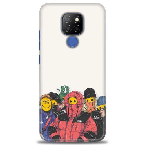 General Mobile GM 20 Kılıf HD Baskılı Kılıf - Adamlar + Tam Ekran Koruyucu