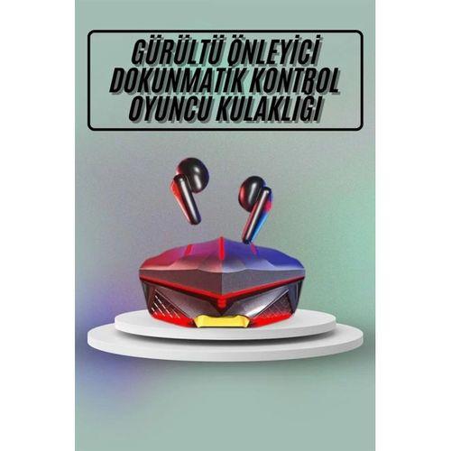 Dokunmatik Kontrol Tws Işıklı Kulakiçi Bluetooth Kulaklık Kablosuz Kulaklığı