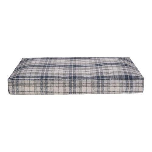 Pet Comfort Lima Mavi Kareli Köpek Yatağı M 90x60cm