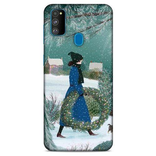 Samsung Galaxy M30s Kılıf Snowix (41) Tank Kılıf Mavi Yeşil