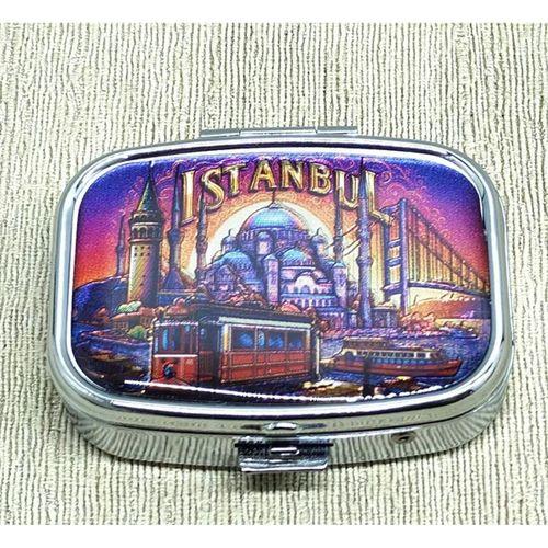 İstanbul Temalı İlaç Kutusu - Model 8