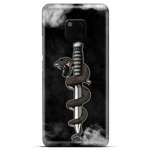 Lopard General Mobile GM 20 Uyumlu Kılıf Tattoo's (11) Tam Koruma Yılan Dövmesi