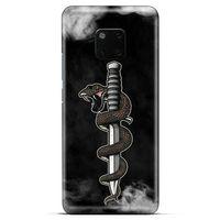 Lopard General Mobile GM 20 Uyumlu Kılıf Tattoo's (11) Tam Koruma Yılan Dövmesi