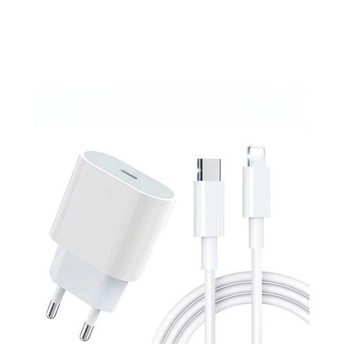 İphone 14 13 12 11 Uyumlu 20w Hızlı Şarj Adaptörü Lightning Kablo Seti
