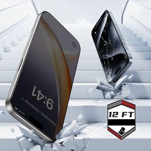 Apple iPhone 17 Air Raptic Air Glass 2.5D Privacy Hayalet Ekran Koruyucu 2 Adet + Kolay Uygulama Aparatlı