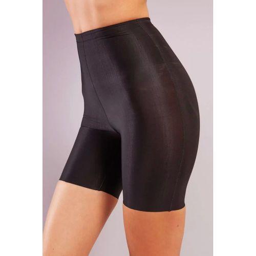 Girdle Hight Waist Micro Short Corset, İz Yapmayan Görünmez Yüksek Bel Paçalı Siyah Korse