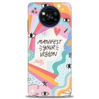 Xiaomi Poco X3 Pro Kılıf HD Baskılı Kılıf - Manifest Your Vision + Tam Ekran Koruyucu