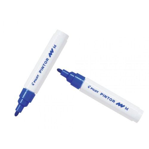 PILOT PİNTOR (M) YUVARLAK UÇ MAVİ ( İki Adet )