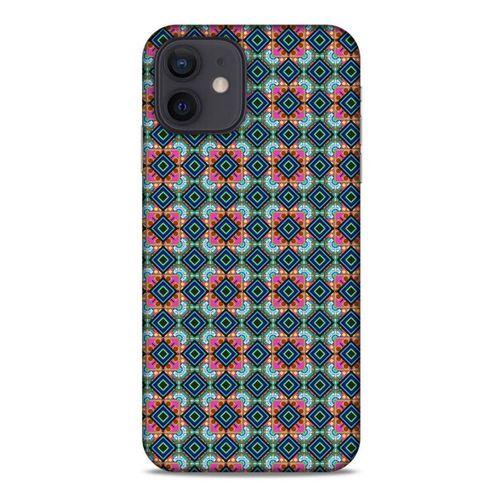 Ethnic Culture (92) Apple iPhone 12 Kılıf Silikon Kapak Desenli