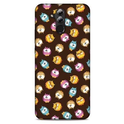 Baykuşlar (7) Desenli Silikon Kapak Telefon Kabı Huawei Mate 20 Lite Kılıf
