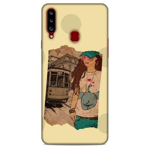 Sokak Modası 12 Samsung Galaxy A20s Kılıf Desenli Silikon