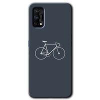 Realme 7 Pro Kılıf HD Desen Baskılı Arka Kapak - Bike + Kırılmaz Cam