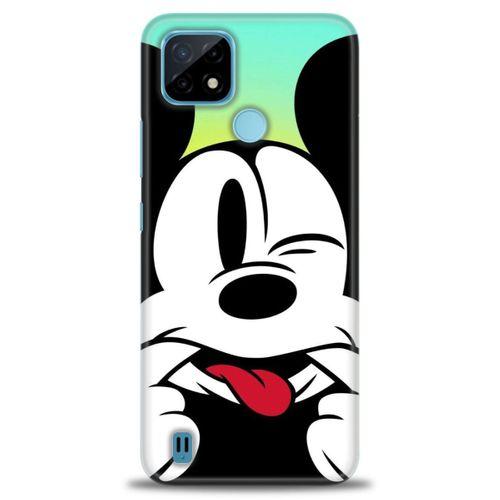 Realme C21 Kılıf HD Baskılı Kılıf - Disneyy + Tam Ekran Koruyucu