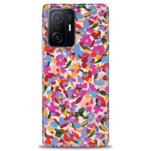 Xiaomi Mi 11T Kılıf HD Baskılı Kılıf - Renkli Baskı + Tam Ekran Koruyucu