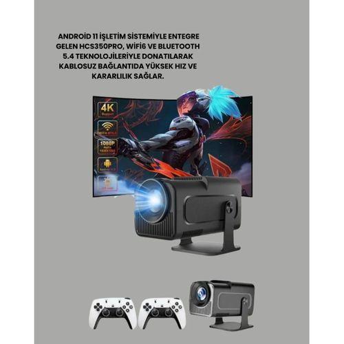 Hcs350pro 1080p Full Hd Taşınabilir Android Projektör
