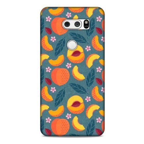Frutix Şeftali 01 LG K40S Kılıf Desenli Silikon