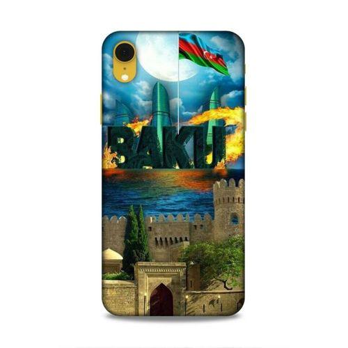 Apple iPhone XR Uyumlu Kılıf Azarbaijan (50) Shockproof Kılıf Bakü Simgeler