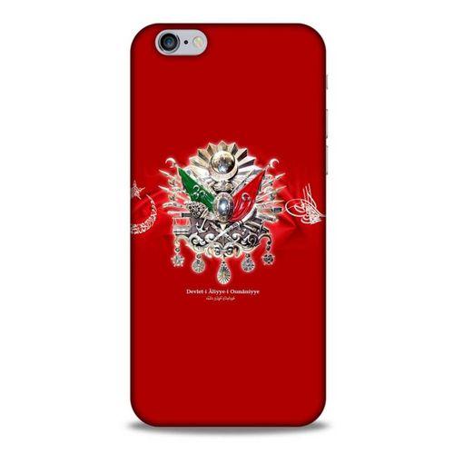 Apple Iphone 6S Uyumlu Kılıf Ottoman (13) Silikon Kap Tuğra
