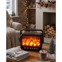 Dekoratif Şömine Görünümlü Bluetooth Hoparlör Radyo Usb Tf Destekli