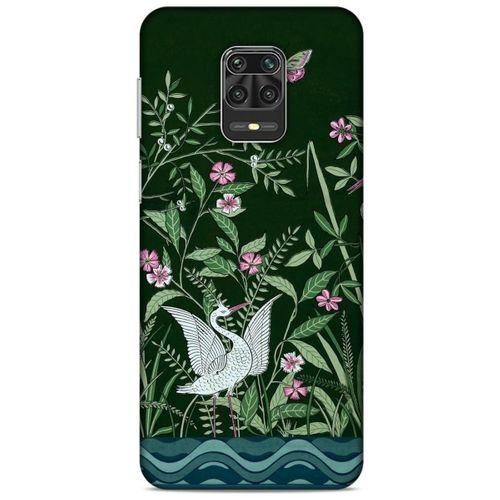 Xiaomi Redmi Note 9S Uyumlu Kılıf Yeşil Delisi (32) Soft Silikon Kılıf Ördek yeşili