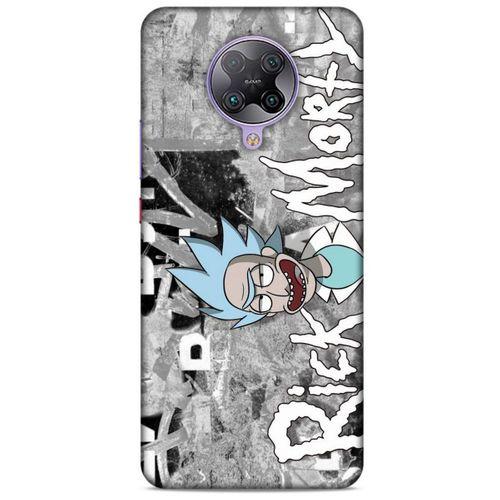 Xiaomi Poco F2 Pro Uyumlu Kılıf Rick And Morty (10) Full Koruma Kılıfı Space Beth