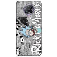 Xiaomi Poco F2 Pro Uyumlu Kılıf Rick And Morty (10) Full Koruma Kılıfı Space Beth